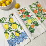 Citrus Inspired Microfiber Dish Towel Bundle Set