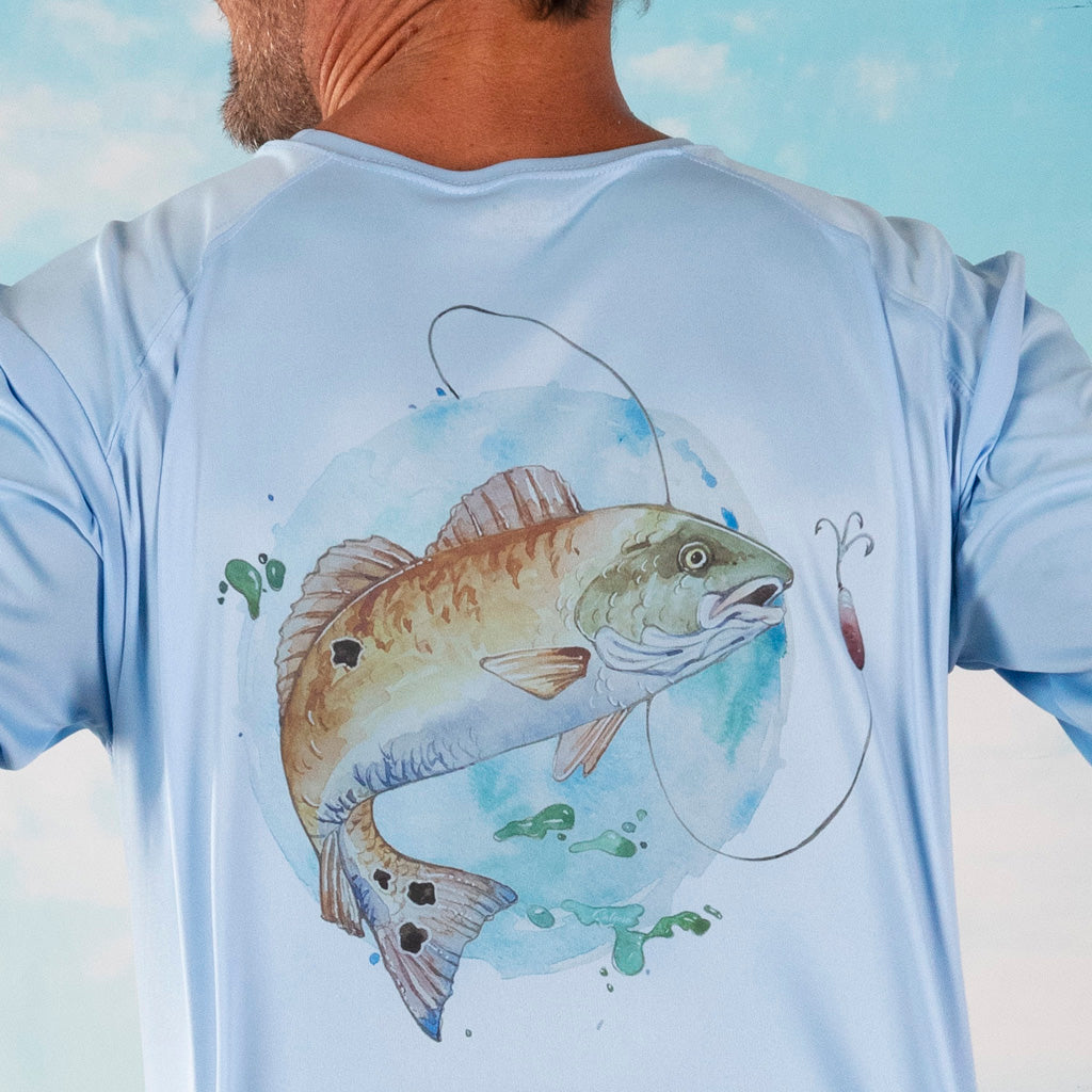 Redfish Ultra Comfort Shirt M / Blue Mist