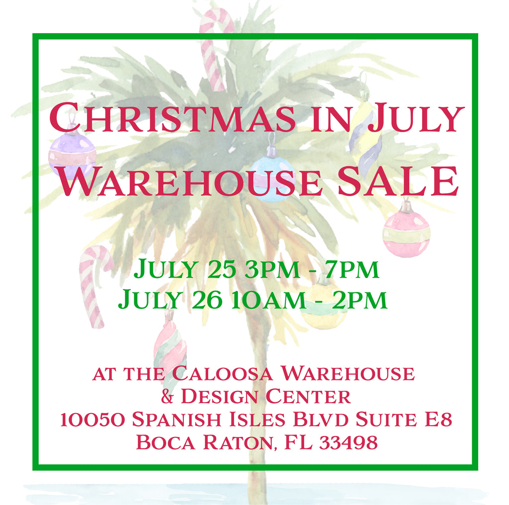 Celebrate Christmas in July with Caloosa WaterWear: Warehouse Sale Announcement!