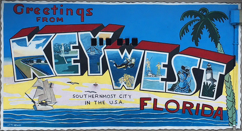 POST CARD FROM KEY WEST, FLORIDA