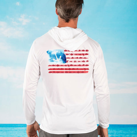 American Fish Hooded Performance Ultra Comfort Shirt