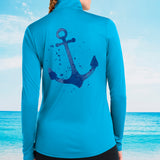 Anchor Quarter Zip UPF 50 Performance Ultra Comfort Shirt