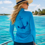 Anchor Quarter Zip UPF 50 Performance Ultra Comfort Shirt