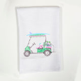 Beach Golf Cart Microfiber Dish Towel
