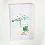 Coastal Christmas Microfiber Dish Towels