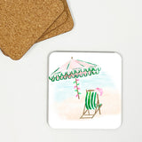 Holiday Drink Coasters, set of 4