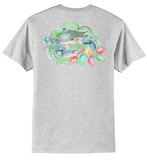 Christmas Crab Unisex Fashion T-shirt