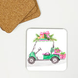 Holiday Drink Coasters, set of 4