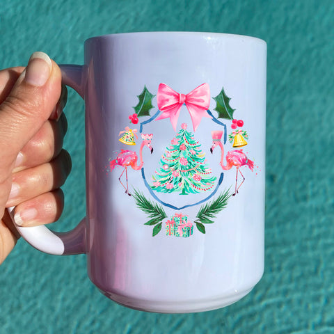 Coastal Christmas 15oz Coffee Mug Bundle
