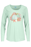 Women’s Coastal Pumpkin UPF 50 Long Sleeve Performance Shirt