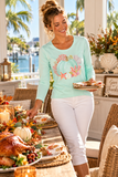 Women’s Coastal Pumpkin UPF 50 Long Sleeve Performance Shirt