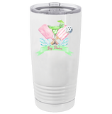 Pickleball Gift Set for Women – Tumbler, Coasters & Dish Towel