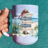 Directions to Christmas 15 oz ceramic coffee mug