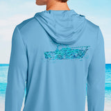 Fish Boat Hooded Performance Ultra Comfort Shirt