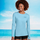 Women's Crew Neck Fishboat UPF 50 Performance Ultra Comfort Shirt
