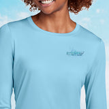 Women's Crew Neck Fishboat UPF 50 Performance Ultra Comfort Shirt