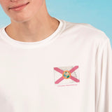 Florida Fishing Flag UPF 50 Performance Ultra Comfort Shirt