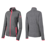 JLPB Fleece Full Zip Jacket with contrast trim