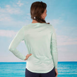 Women’s Christmas Crab UPF 50 Long Sleeve Performance Shirt