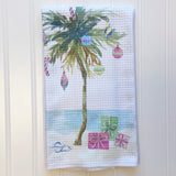 Tropical Christmas Microfiber Dish Towel Bundle