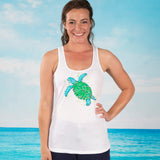 Sea Turtle UPF 50 Performance Ultra Comfort Tank Top