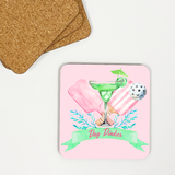 Pickleball Gift Set for Women – Tumbler, Coasters & Dish Towel