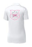 Women’s Preppy Golf Polo – Golf Crest UPF 50 Performance Shirt