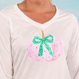 Preppy Pumpkin UPF 50 Perfomance Ultra Comfort Shirt