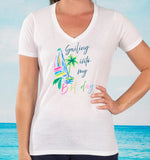 Sailing into my Birthday T-shirts