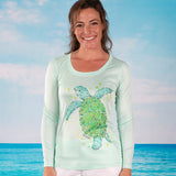 Mommy & Me Sea Turtle Ultra Comfort Shirt Set