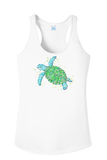 Sea Turtle UPF 50 Performance Ultra Comfort Tank Top
