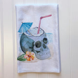 Tropical Halloween Microfiber Dish Towel Bundle