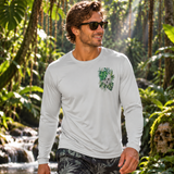 Men's Jungle Skull UPF 50 Long Sleeve Performance Shirt
