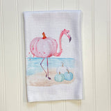 Tropical Halloween Microfiber Dish Towel Bundle