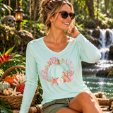 Women’s Coastal Pumpkin UPF 50 Long Sleeve Performance Shirt