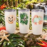 20oz Tropical Halloween Insulated Tumblers