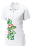 Women’s Tropical Golf & Pickleball Polo – UPF 50