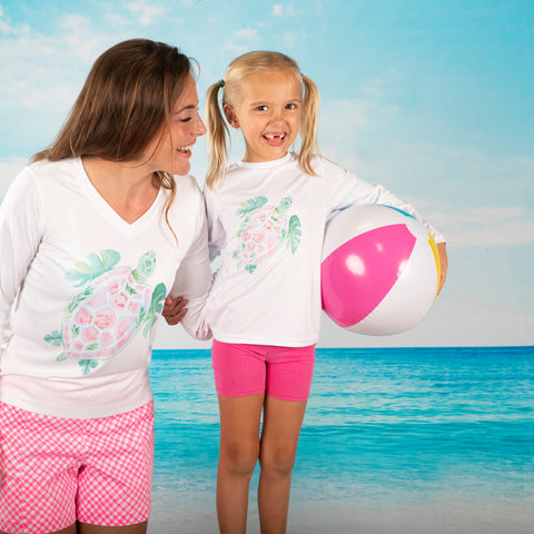 Mommy & Me Turtle Shell Ultra Comfort Shirt Set