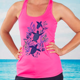 Turtle Hatchlings UPF 50 Performance Ultra Comfort Tank Top