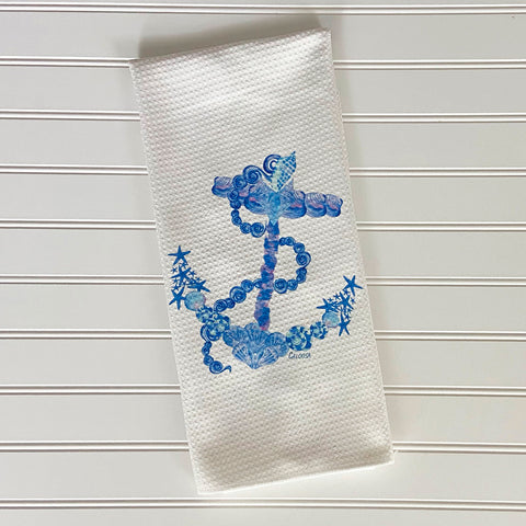 Beach Inspired Microfiber Dish Towels