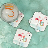 Holiday Drink Coasters, set of 4