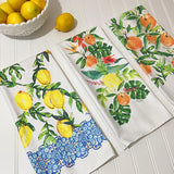 Citrus Inspired Microfiber Dish Towels