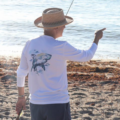 Great White Shark UPF 50 Performance Ultra Comfort Shirt
