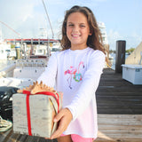 Holiday Flamingo Performance UPF 50 Ultra Comfort Shirt