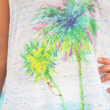 Palm Beach Racerback Tank Top