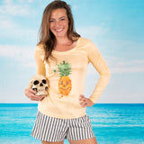 Pineapple Jack-o-Lantern Ultra Comfort Shirt