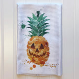 Tropical Halloween Microfiber Dish Towels