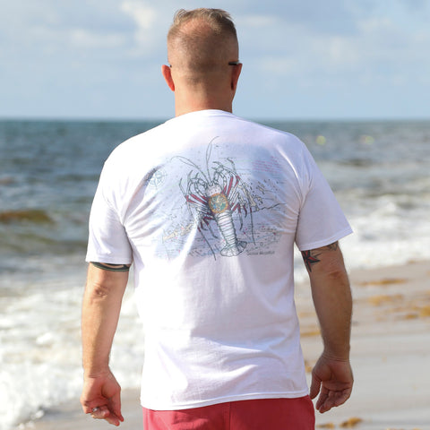 Florida Lobster Chart T-shirt