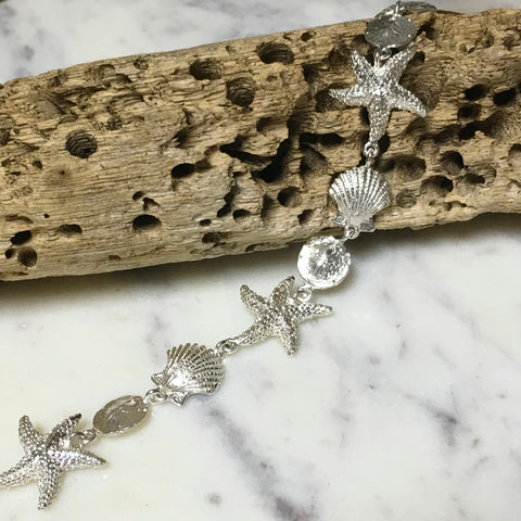 STERLING SILVER SEA TREASURES BRACELET