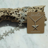 STERLING SILVER STARFISH BRACELET